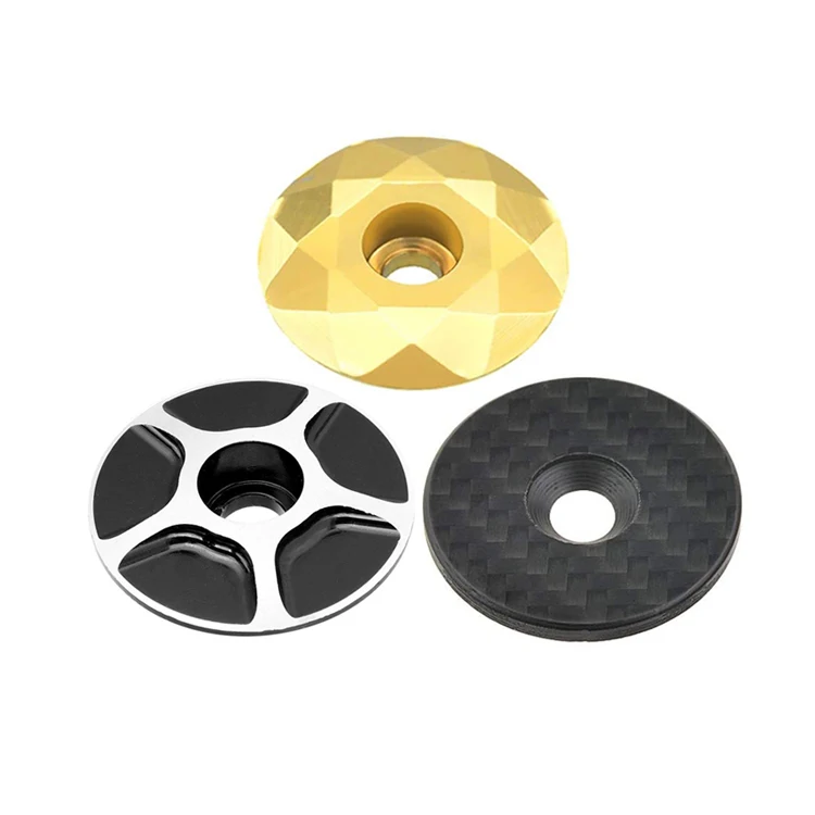 OEM Aluminum Mountain Bike Headset Cap Bicycle Stem Top Cover