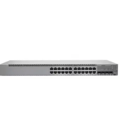 EX3400 TAA 24-port 10/100/1000BaseT PoE+, 4 x 1/10G SFP/SFP+, 2 x 40G QSFP+ switch EX3400-24P-TAA in stock