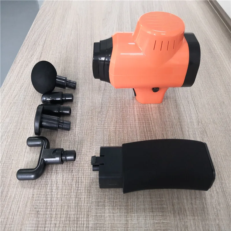 Беспроводной мини массаж мышц пистолет массажа терапией лицевой панели пистолет для тренажерного зала WE-8201