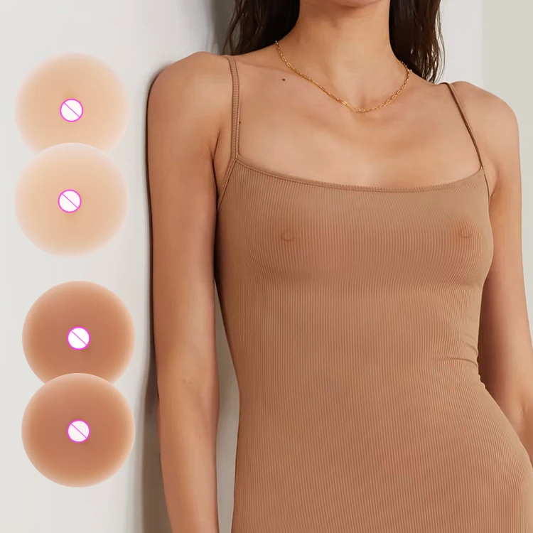 XR064 Новое поступление многоразовый моющийся силиконовый чехол для сосков с поддельными сосками