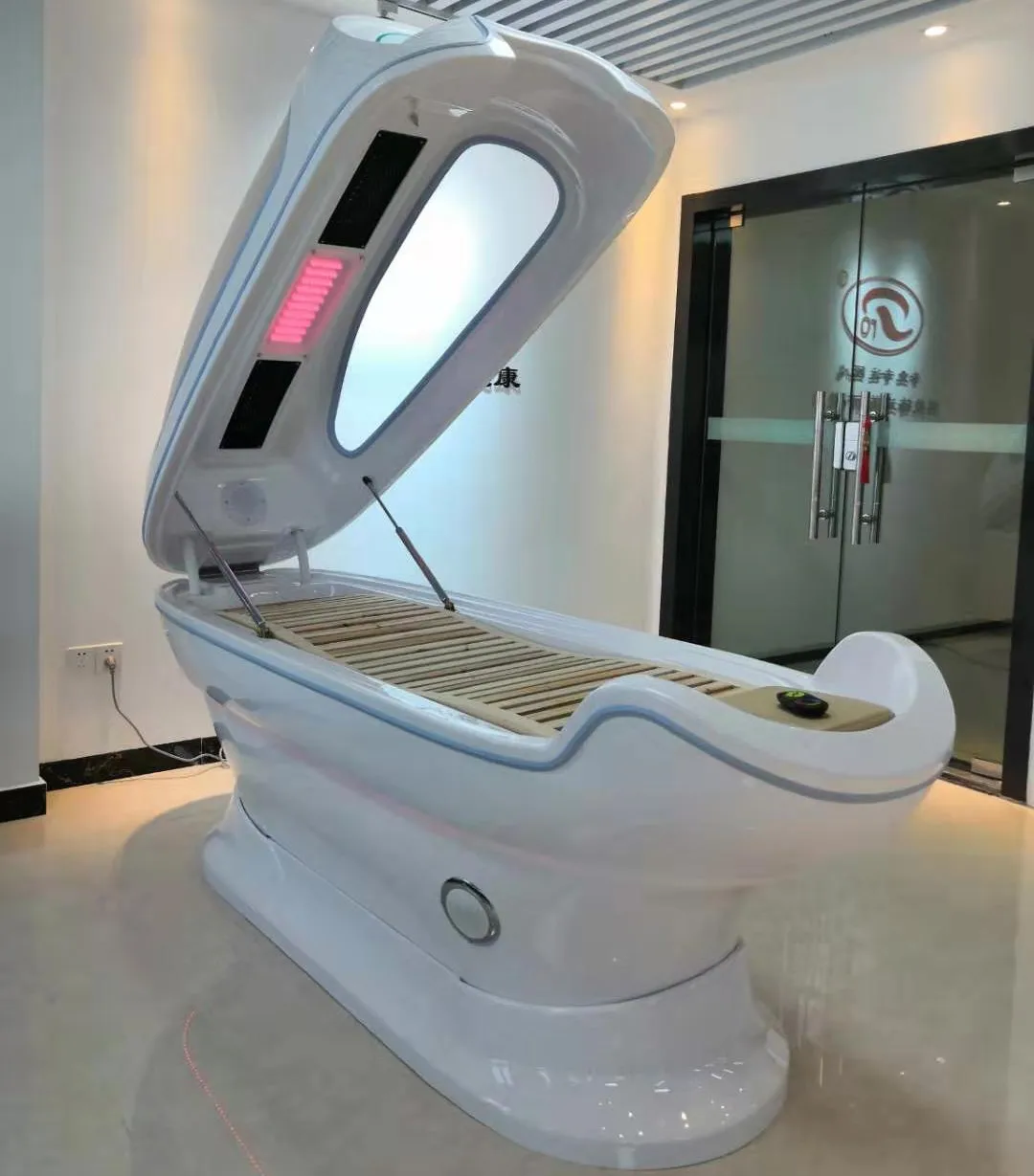 Promotional price!!!LED light therapy ozone steam sauna for sale LK-216E