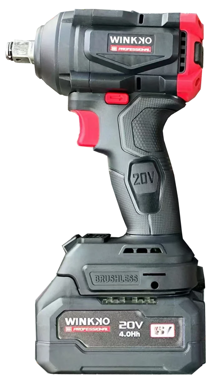 High Quality Brushless Impact Wrench Electric 18V 20V Battery Accumulator Hand Power Tool Cordless Auto Tool