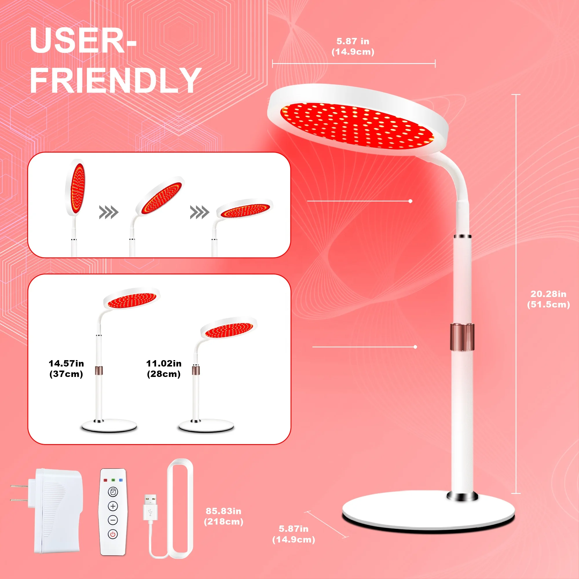 OEM Home Use 660nm Red Light Therapy Device for Face and Body Beauty & Personal Care for Skin Muscles Joints