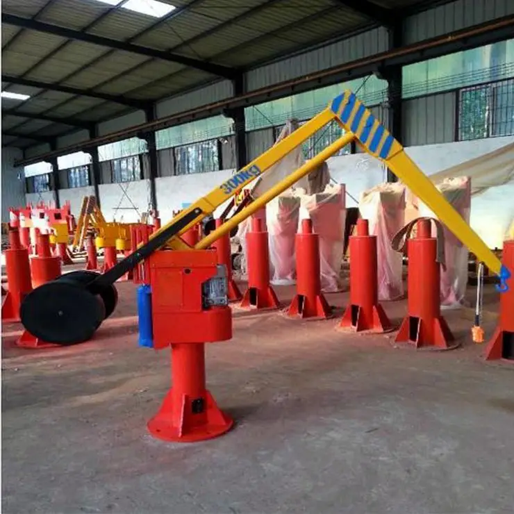 Workshop Handling Equipment Hydraulic Trade Jib Cranes 500kg Crane Price