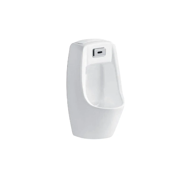 Modern European Design Automatic Sensor Wall-Mounted Ceramic Urinal Floor-Standing for Hotels and Bathrooms