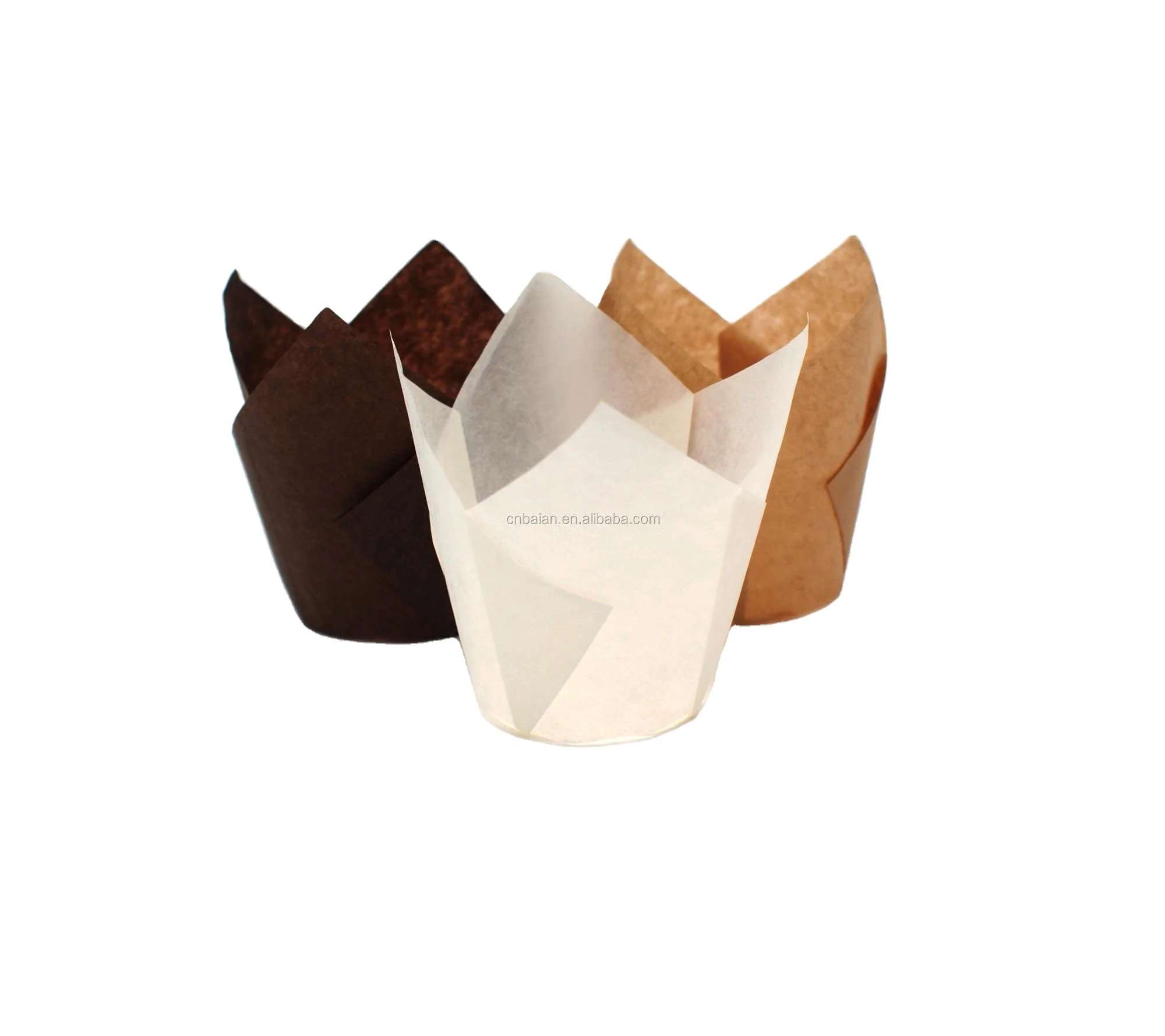 wholesales  greaseproof European paper  baking paper cup,tulip muffin cups,cupcake wrappers