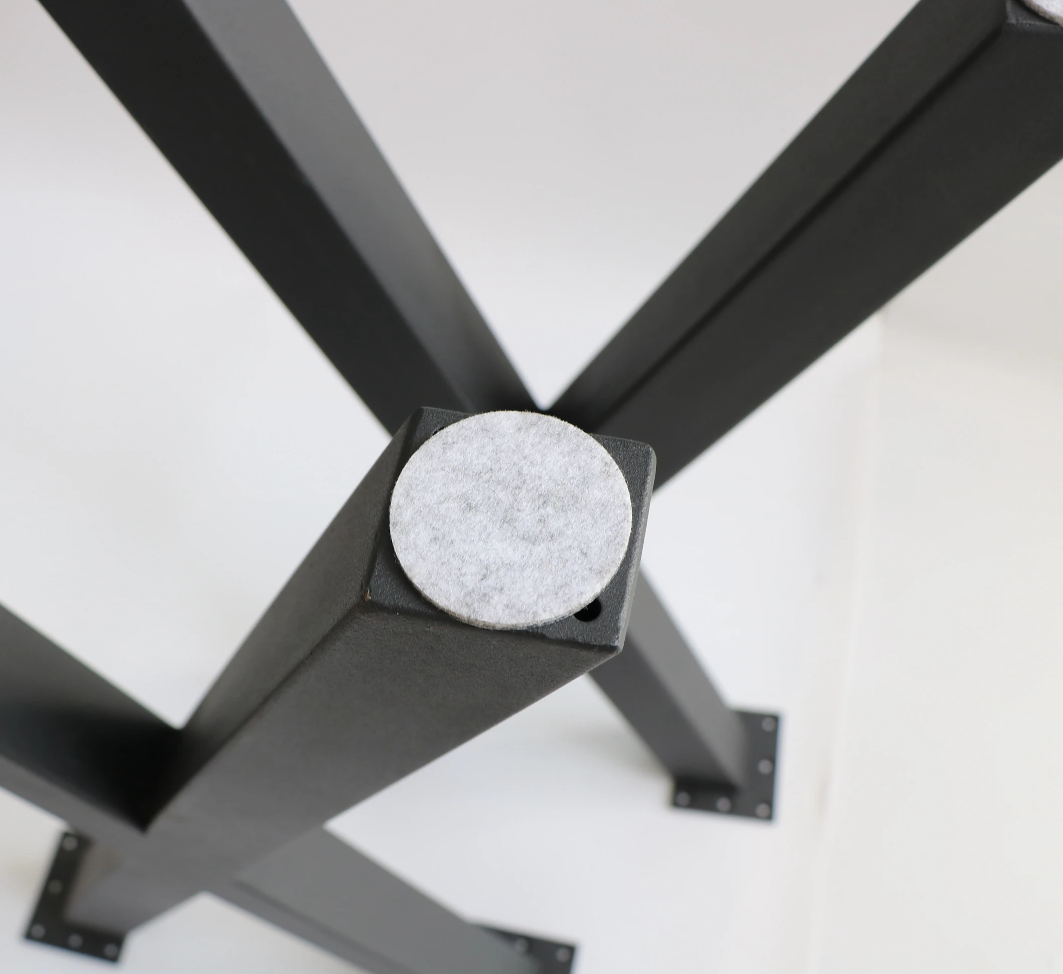 Modern Industrial Furniture Bench Steel Frame Restaurant Coffee Dining Table Base Feet Foot Metal Iron Office Desk Table Legs