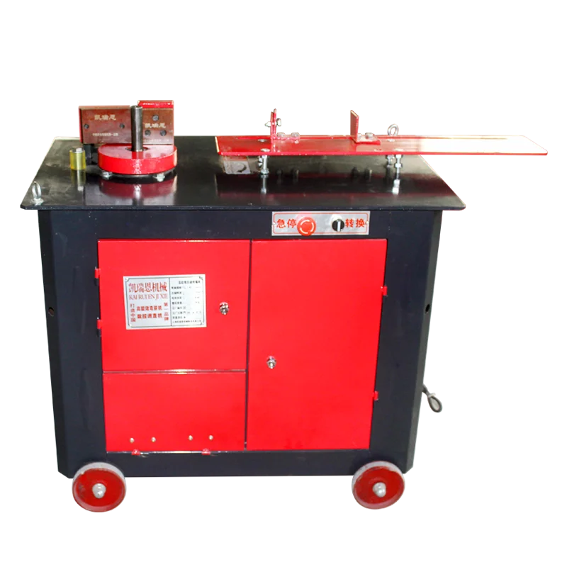 GF24 Factory Direct Sale Steel Rebar Bar Stirrup Spiral Bender Wrought Iron Rebar Bending Machine