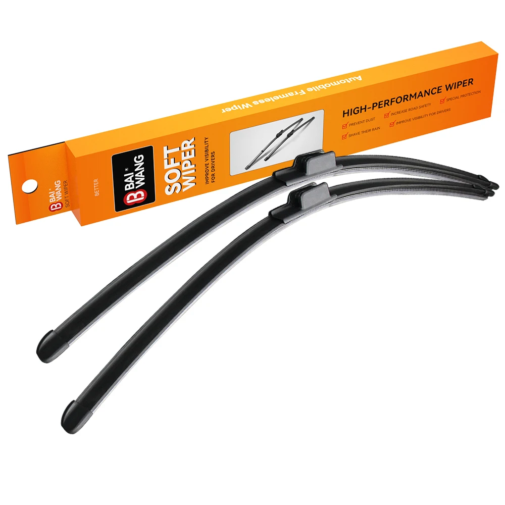 Free sample chrome windshield dropshipping wiper blades universal car front wiper blades