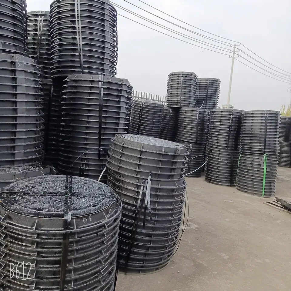 60X60 Manhole Covers Frame 24kg Weight Heavy Duty Square Cast Iron Manhole Covers