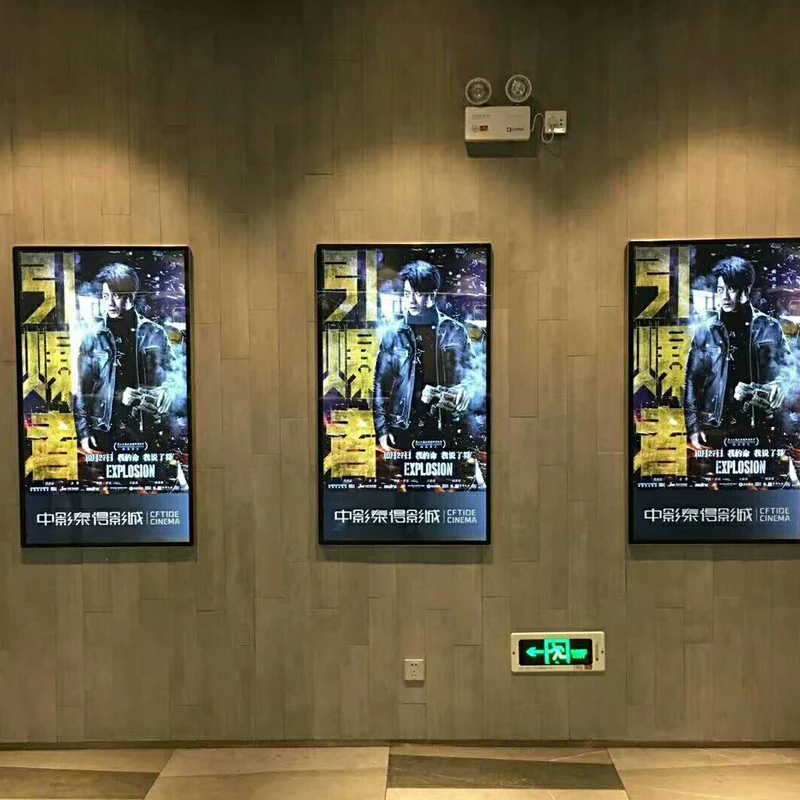 32-дюймовый 4 К ЖК-дисплей HD настенный полноцветный знак видео плеер вертикальный экран рекламное оборудование дисплей черный Крытый