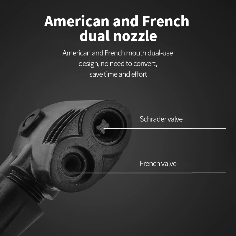 Cylion Household Portable Mountain Stand Bike Air Pump High Pressure Pump For Bicycle