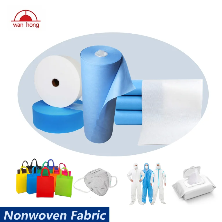 Factory 25gsm BFE95 BFE99 Spunbonded Polypropylene Meltblown Fabric Nonwoven CE for Medical use