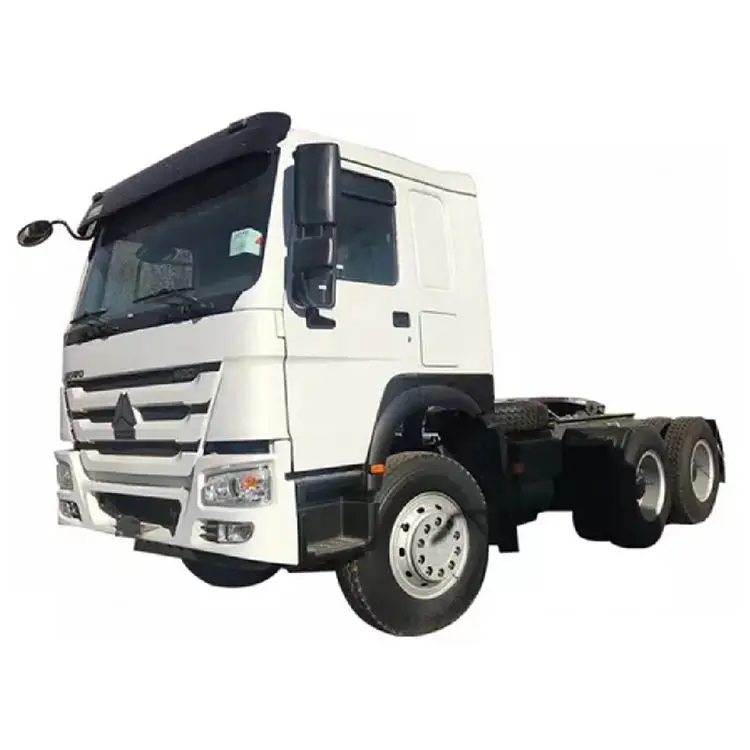Китайский б/у Sinotruk HOWO 6X4 10 колесный дизель 371hp 375hp LHD Prime Mover тягач для продажи