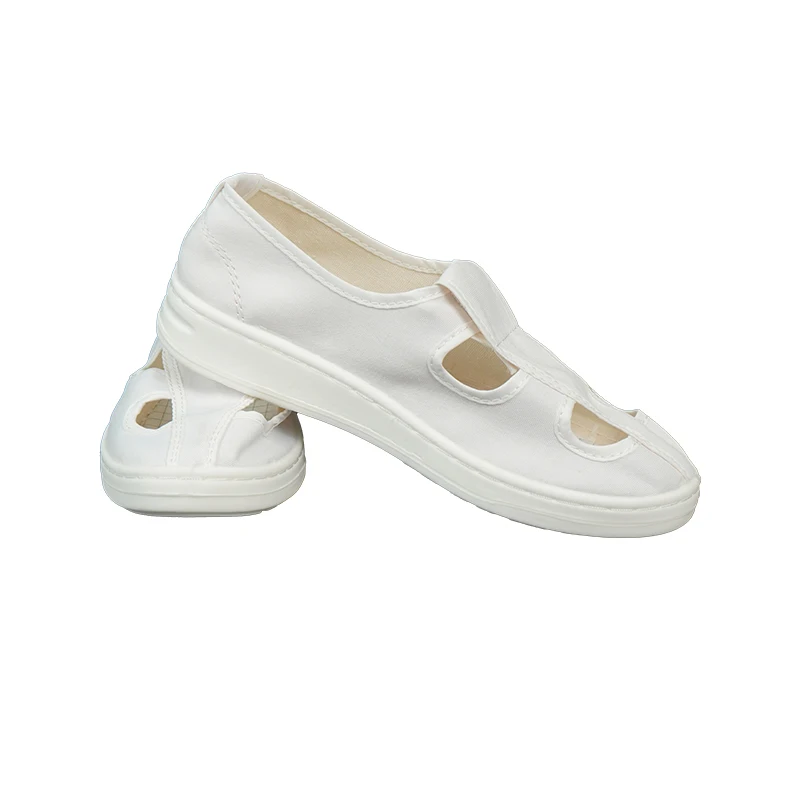 PVC Sole Best Price Four Holes Safety Shoes ESD Anti-static Safety Work Shoes