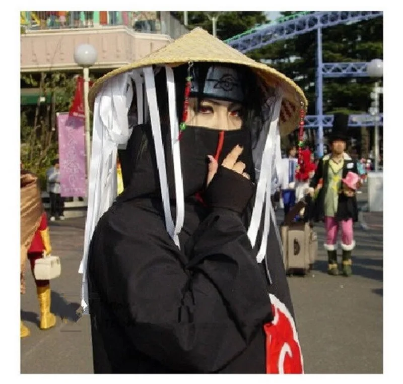 Японская аниме куртка для косплея Uchiha Itachi Тренч комиксы ниндзя Акацуки Костюм ветровка накидка плащ