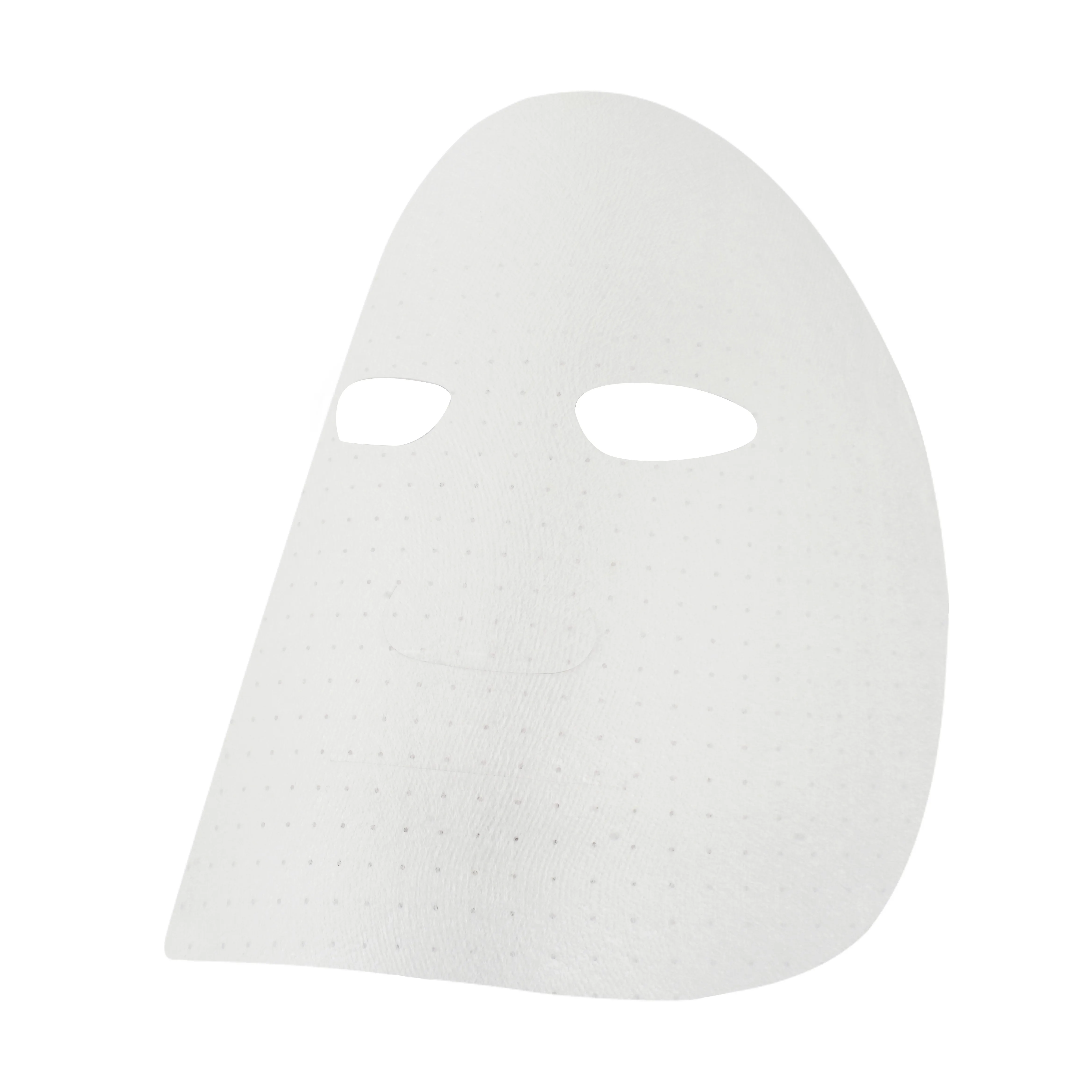 White check design lyocell fabric roll postprocessing gel spunlace nonwoven facecloth rolls 28g Mask Sheet