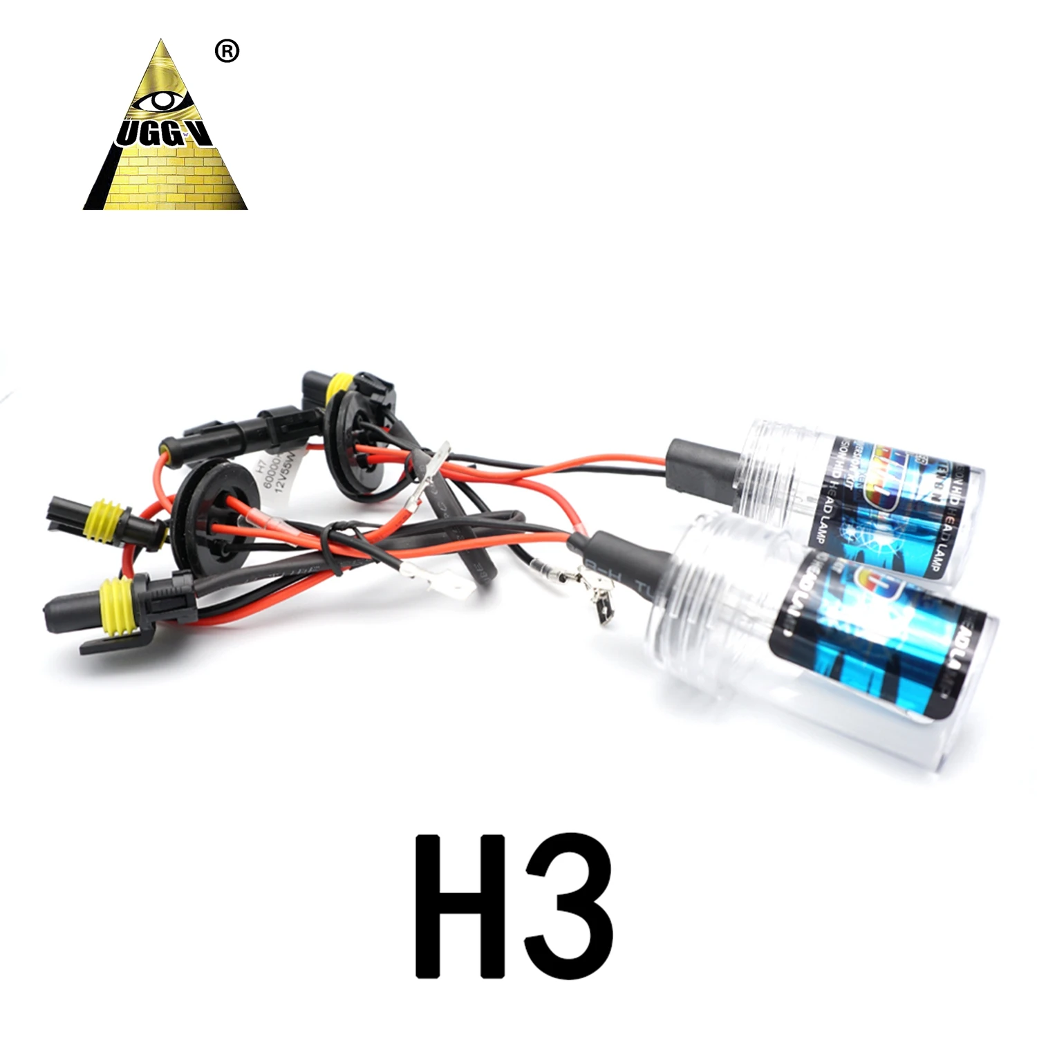 Ксеноновая лампа H3 HID от производителя автомобильная фара H7 ксеноновые лампы 35 Вт 55 6000 К 8000 10000 CE белая 2000