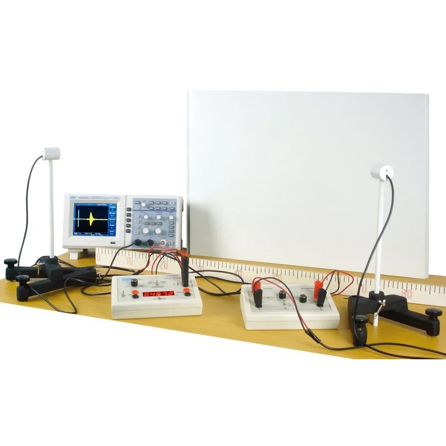 MCP Ultrasonic waves experiment system of reflexion ultrasonic transducer 40 kHz Generator 40 kHz AC amplifier