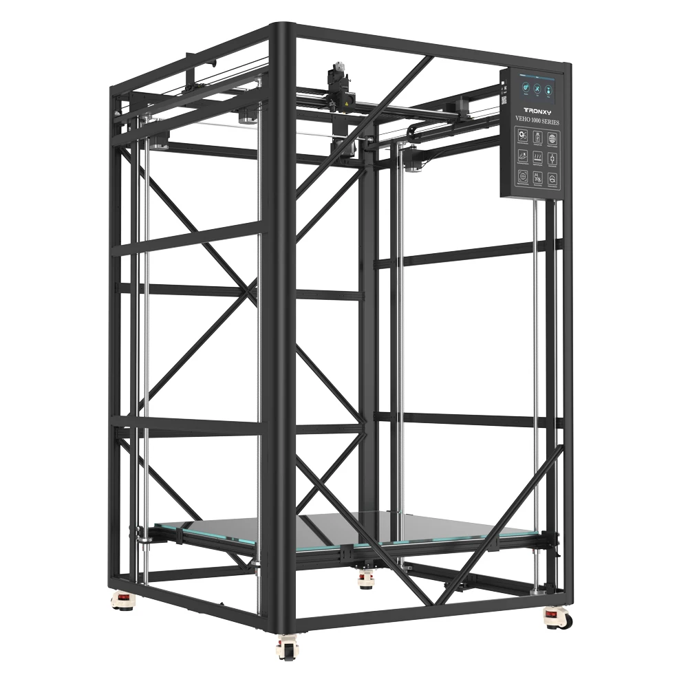 VEHO 1000-16 PRO 1000*1000*1600 мм большой размер FDM технология автоматического выравнивания промышленный 3D Большой принтер