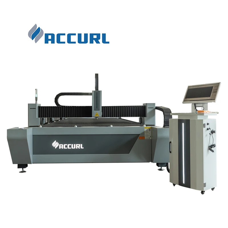 ACCURL Factory hot sale 3000W laser cutting machine 6025 metal cutting machine with Cypcut system