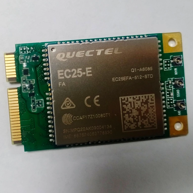 EC25 Series EC25-E Mini PCIe IoT/M2M-optimized LTE Cat4 4G Module