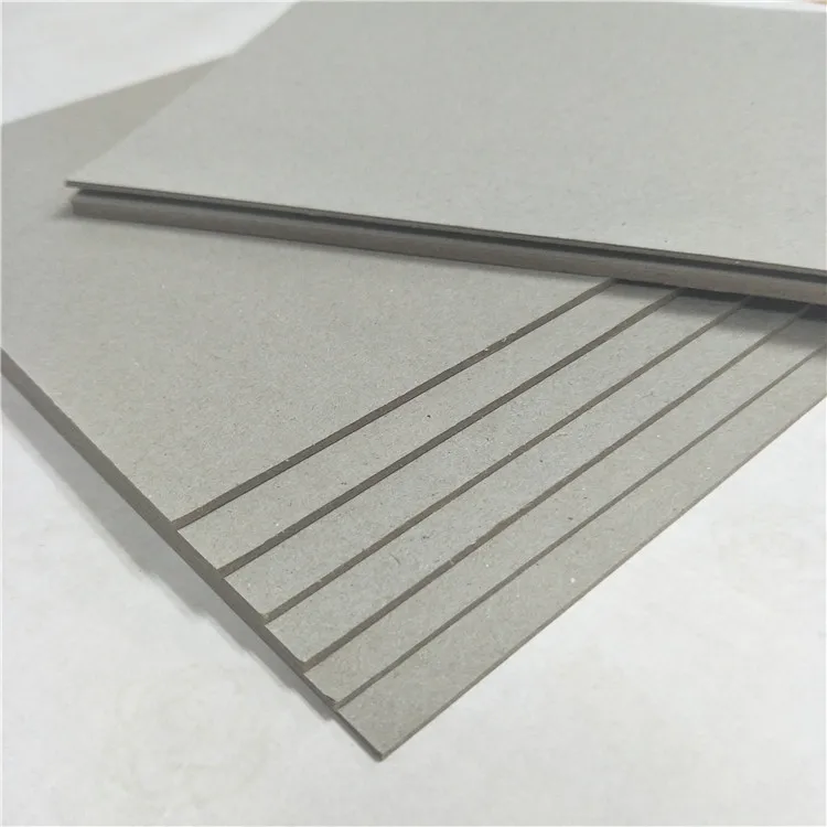 
Low Price Thickness Waste Paper Pulp Made Gray Paper Board In Rolls 