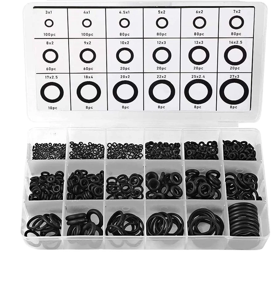 Customize O Ring Box Seal Storage Box Rubber Service FKM O Ring Kits