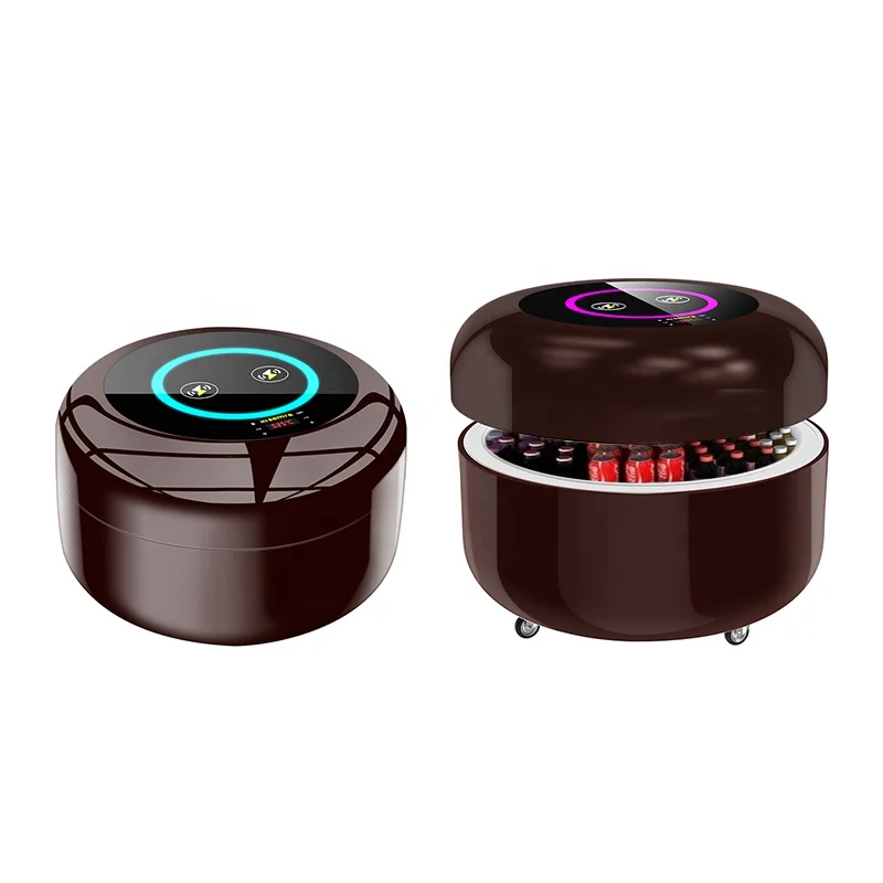 Smart Frigobar Big 130L Capacity Refrigerator Minibar Dometic Home Hotel Mini Fridge Bar for Makeup Drugs Skincare