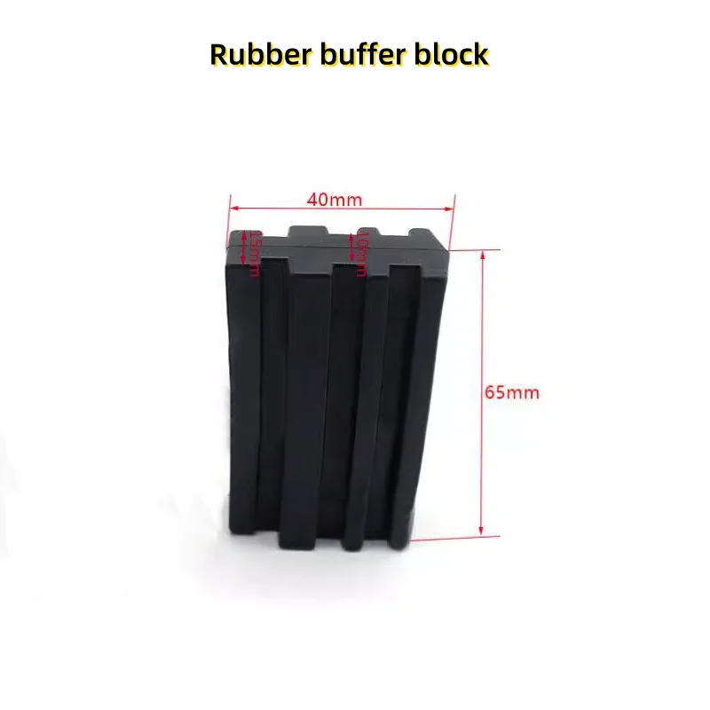 European Crane Electric Hoist Stop Car Buffer Running Limit Anti-collision Block Meet Damping Rubber