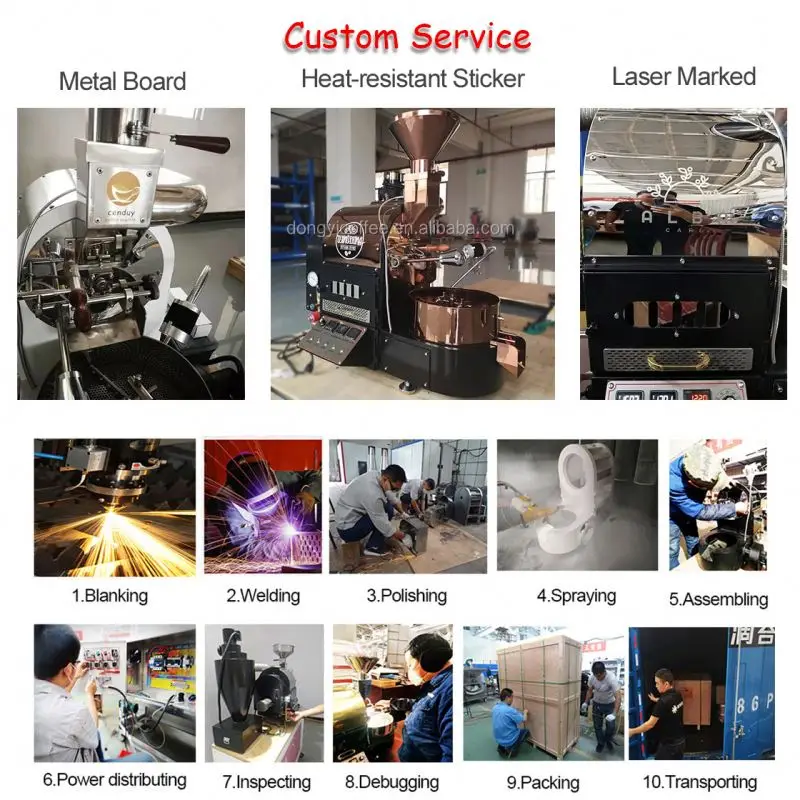 Guangzhou Industriel Cheap Nelco 0.5kg One Cup 1kg Electrical Coffee Toasters Garanti Mars Coffee-roasting-machines for Homeuse