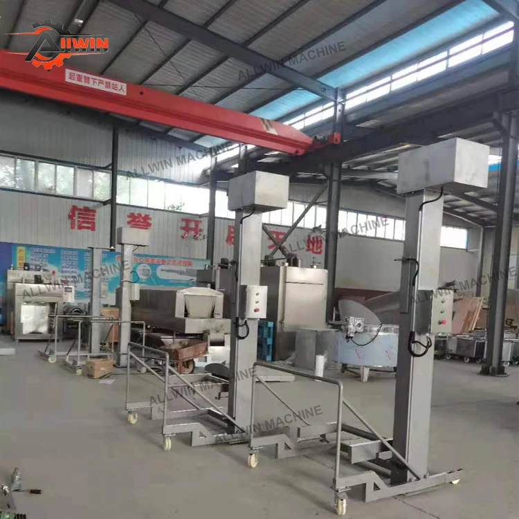 200L Meat Silo Stainless Steel Bucket Elevator for Industrial Meat Processing Plant