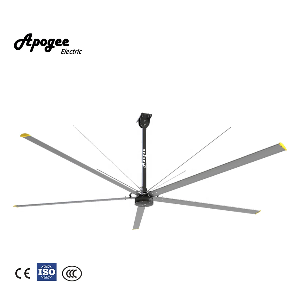 10ft 12ft 16ft energy saving commercial big hvls ceiling fan