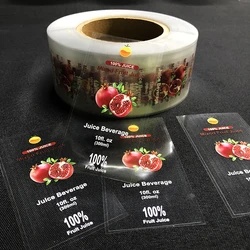 Wholesale price Waterproof Paper Vinyl Decal Transfer Personal Care Products Sticker