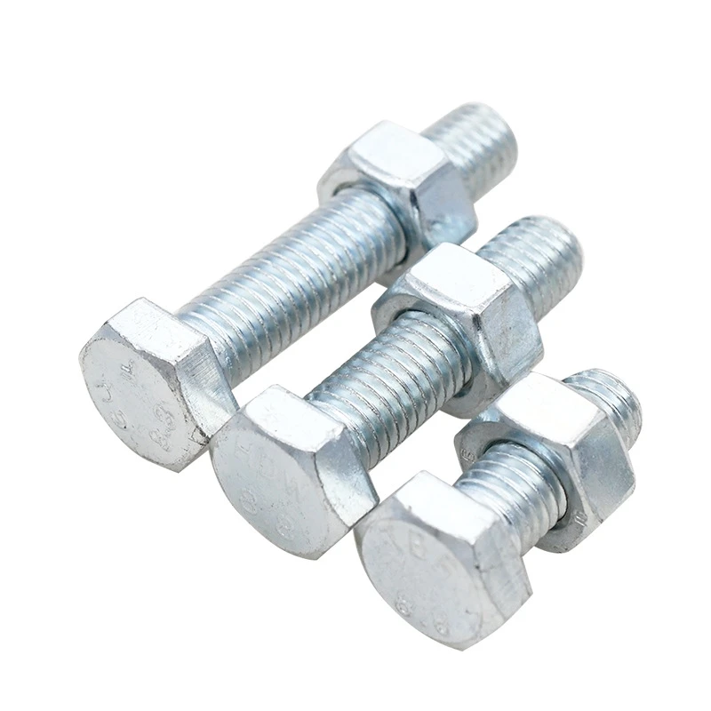 Болт с полурезьбовой шестигранной головкой BSW винт класса 8 5/16 'X 1-1/2' крупной резьбой стальные гайки и болты