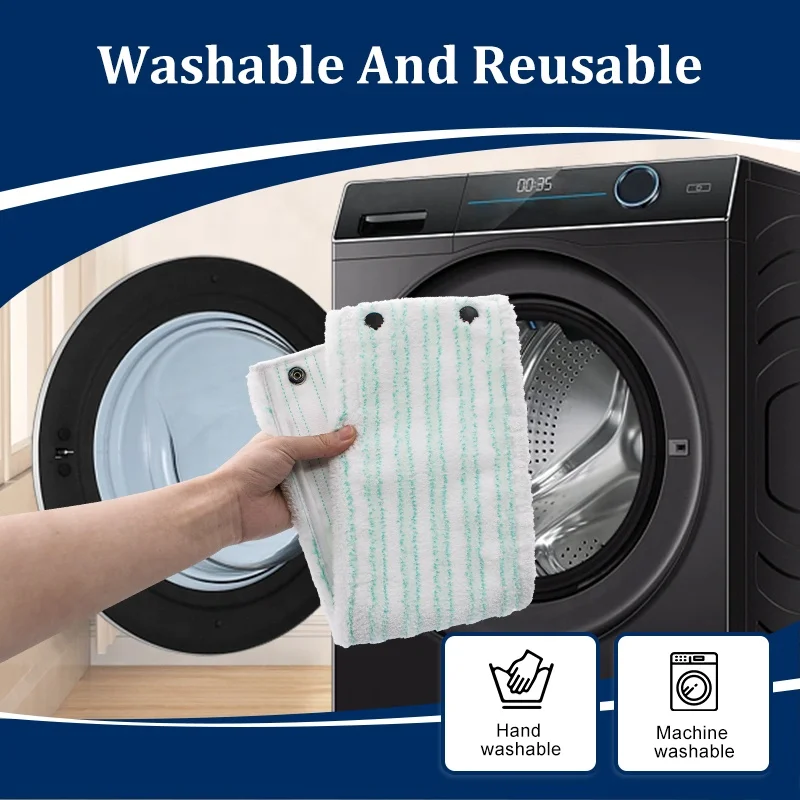 High Quality Industrial Washable Cloth Refill Compatible with Leifheit Twist XL Microfiber Flat Mop Head