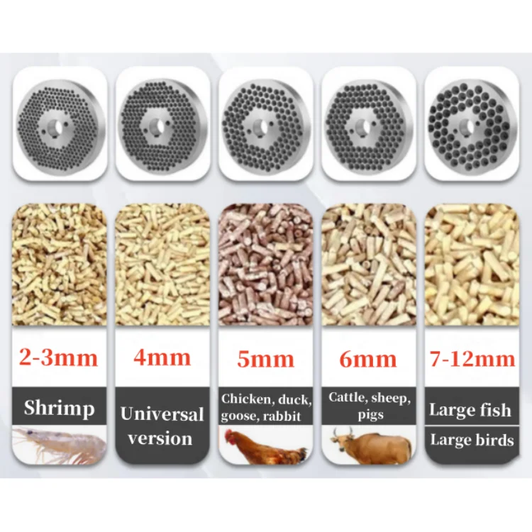 Affordable small household cattle and sheep grass pellet making machine for direct factory sales, feed pellet machine