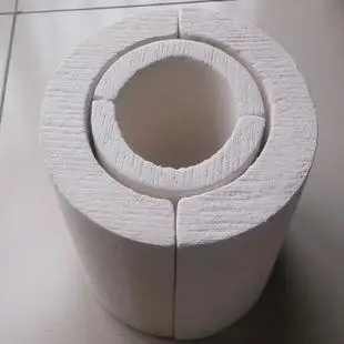 Good thermal high quality Calcium Silicate insulation pipe section