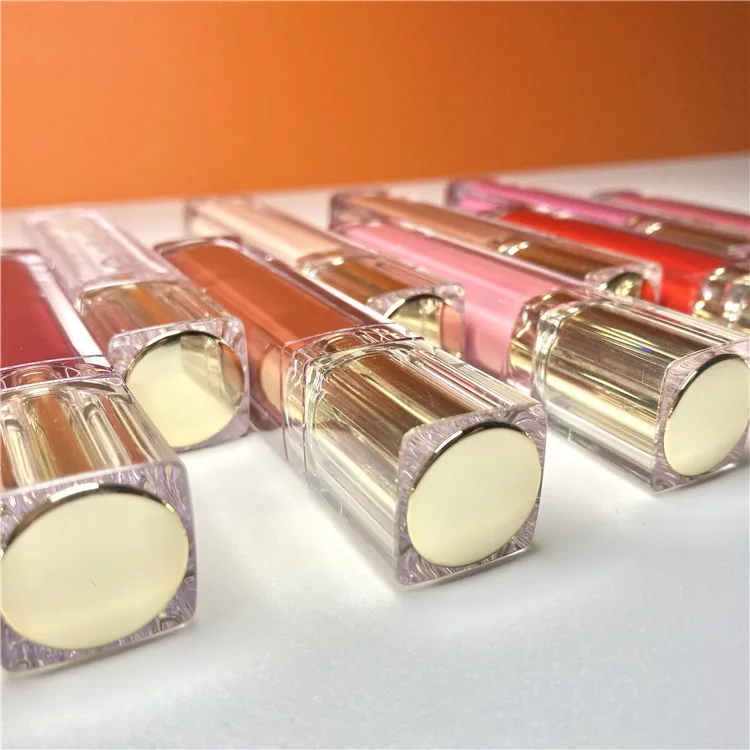 Nude Glossy Lipgloss Customized Red Matte Liquid Lipstick Long Lasting Waterproof No Logo Lipgloss Vegan High Quality