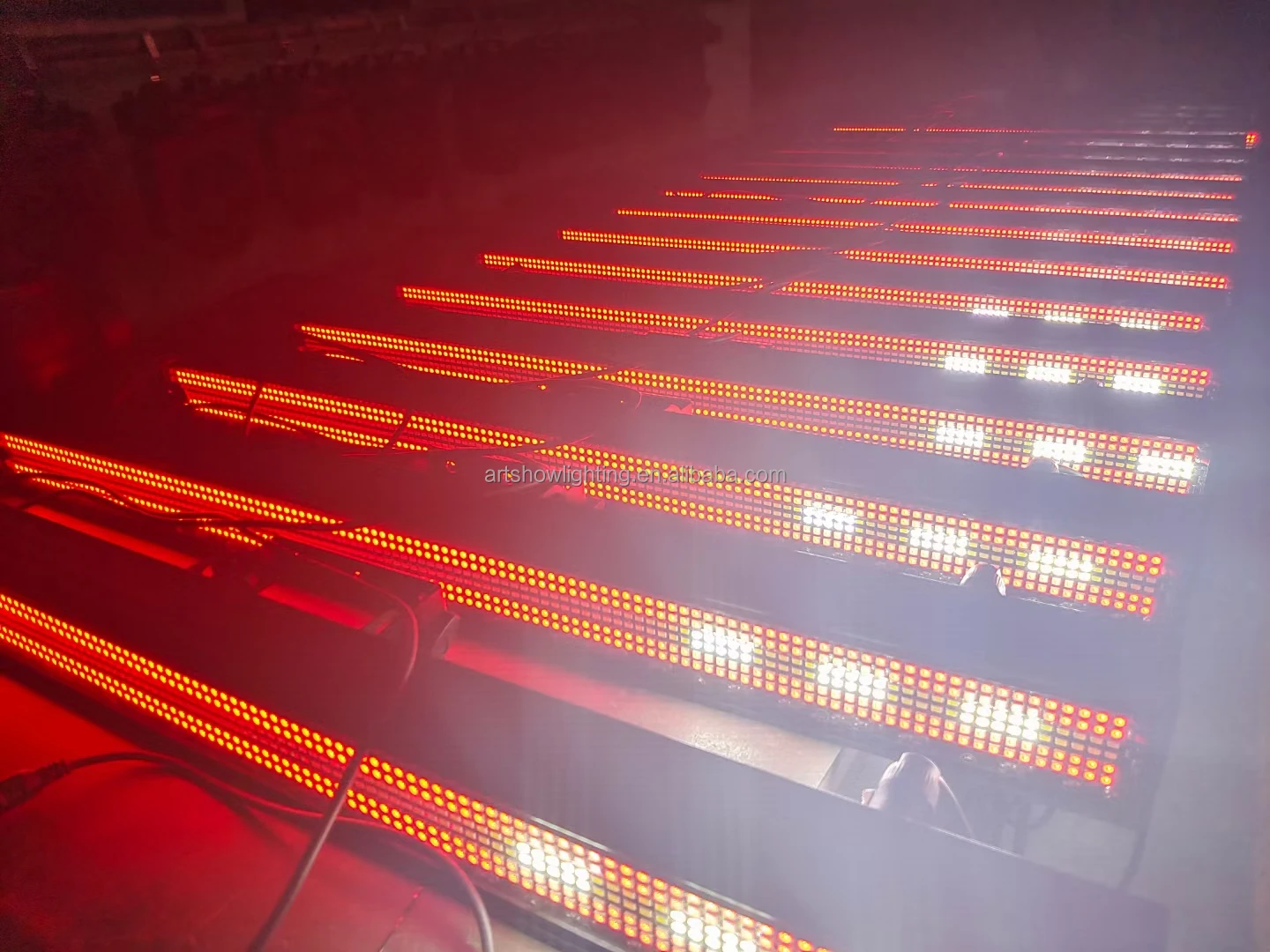 2023 New LED DMX Strobe Bar DJ Disco Party Stage Lights RGB+White led 1meter long