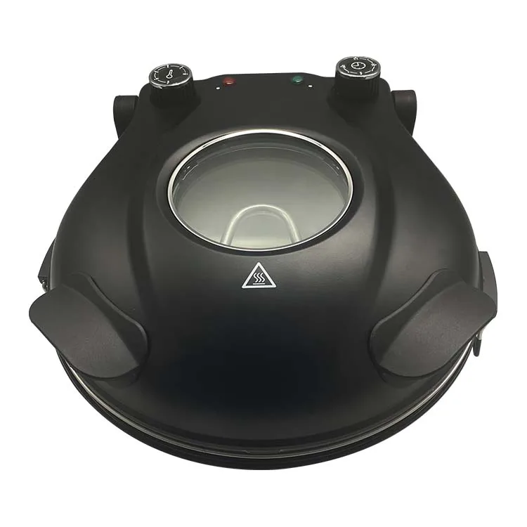 Restaurant Hot 12 Inch Electric Oven Stone Pan 1200W Baking Pizza Maker For Home Pizza Oven