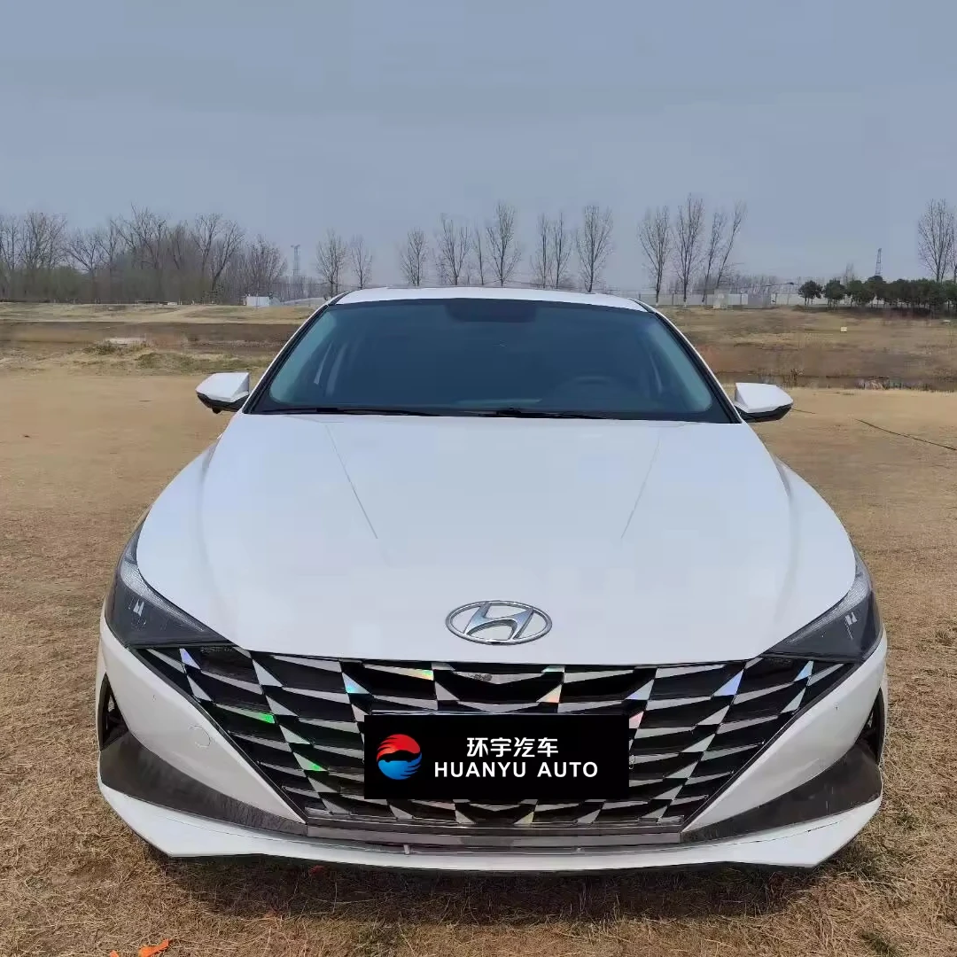 popular 2024 Hyundai Elantra 1.5l Cvt 2wd 1.4t Dct 4-seat gasoline used Fuel Vehicle china Hyundai Elantra