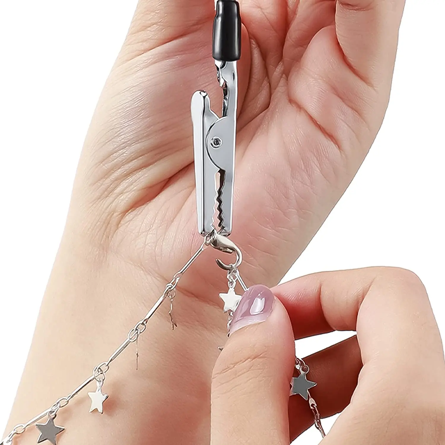 Металлический зажим YS1234 «Аллигатор», сделай сам, ручная работа, проволока, карта, фото, зажим, 2022 держатель, браслет, инструмент, ожерелье, ювелирные изделия, помощник