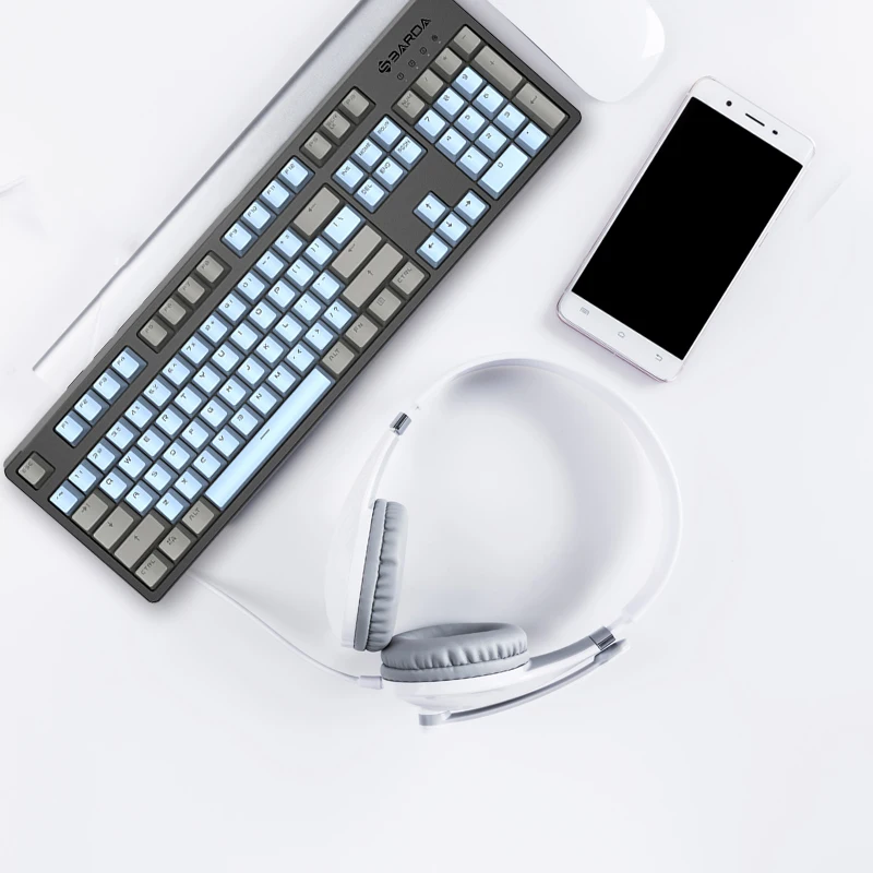 KG06 китайский производитель, распродажа, универсальный кабель, стандартная Проводная клавиатура 104 клавиш