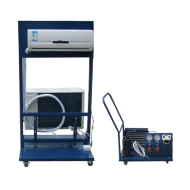 AIR CONDITIONING INSTALLATION AND MAINTENANCE TRAINING EQUIPMENT -Vocational Education skill teaching didactic trainer )