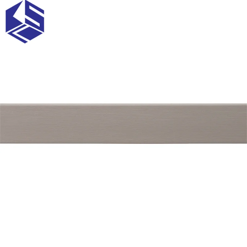 Bamboo and wood fiber PVC skirting line