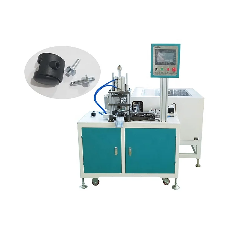 CE certified environmental-friendly automatic trolly castor wheel assembly machine