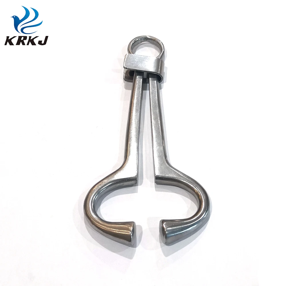 KD933 restraining instrument lockable cattle cow bull nose pliers holder 18.5 cm for veterinary