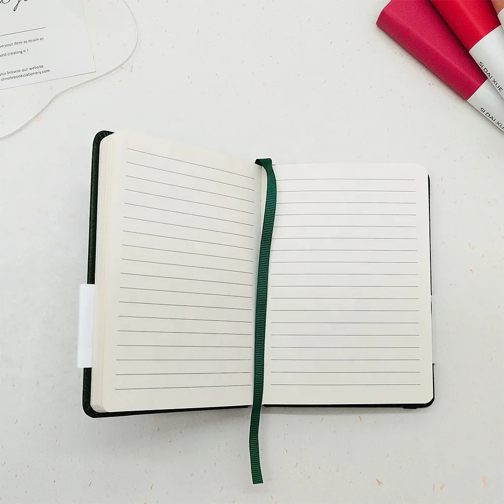 2024 Diary Hardcover Notebook PU Leather A5 Planner Custom Printing Cute Notebook