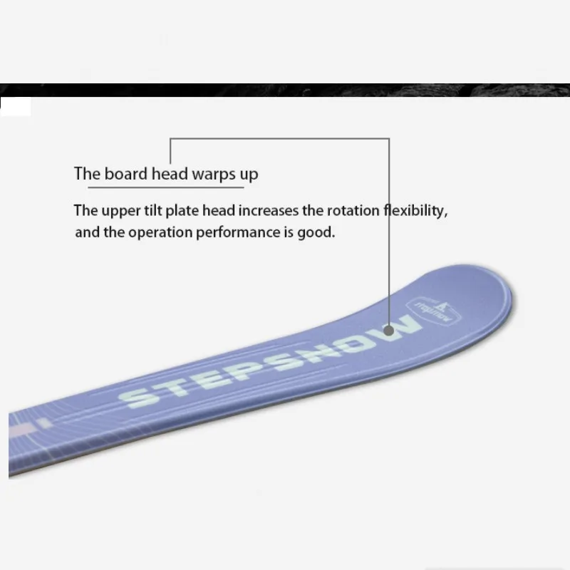 Professional Wood Ski Set for Adult Winter Outdoor Sports Custom Logo Wholesale Price Advantage for Freestyle for Child